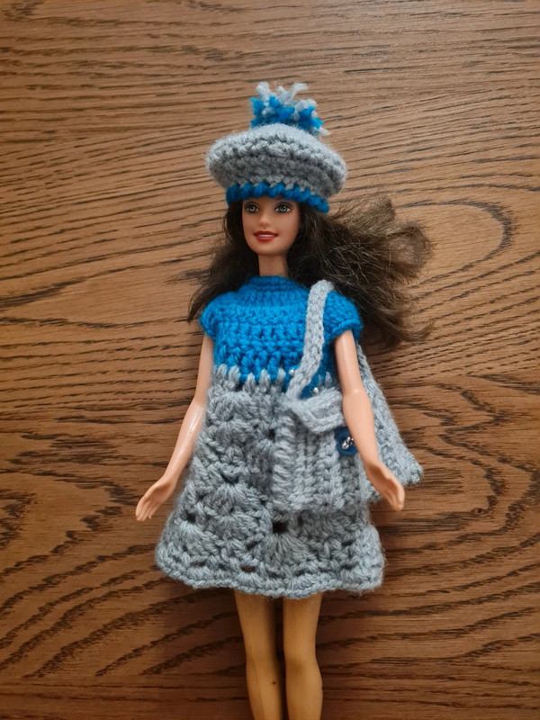 Abito lana per Barbie  2