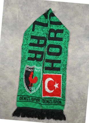 Écharpe de supporter Denizlispor – Horozlar Turquie 1986, marke: Vintage Dressing, zustand: Sehr gut, 14,90 €, 16,35 € inklusive Vinted-Käuferschutz
