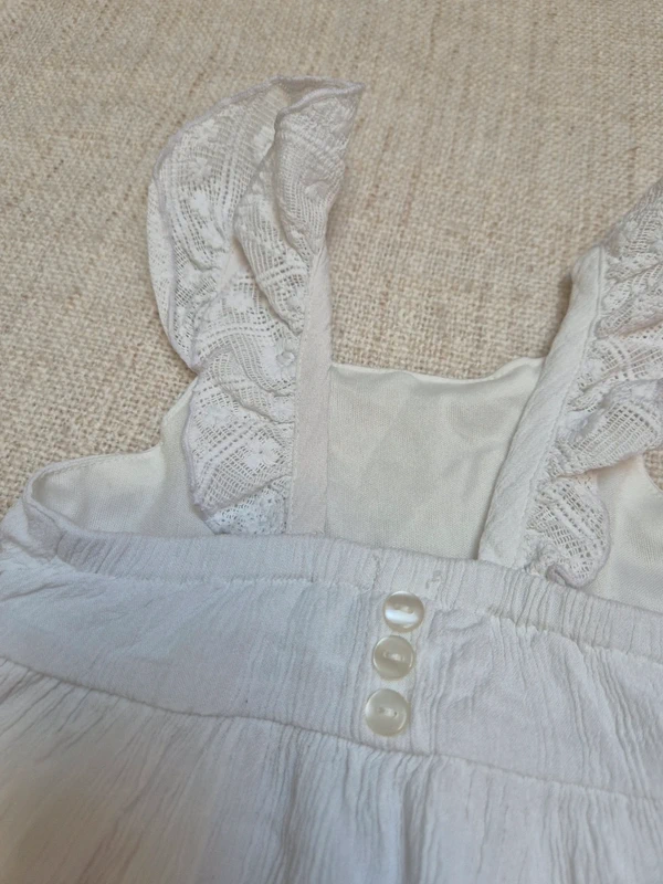 Robe blanche Kiabi 3 ans - photo numéro 5