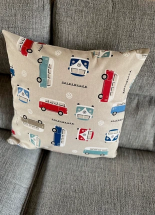VW Campervan design cushion cover, 45 x 45cm, brand: CRAFTED, condition: New without tags, size: 45 x 45 cm, £9.50, £10.68 includes Buyer Protection Pro