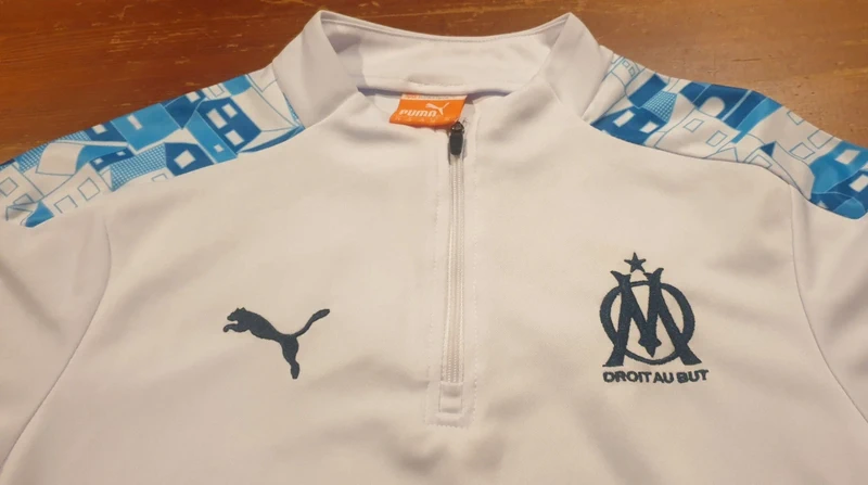 Ensemble survetement jogging foot OM - 2020 / 2021 - photo numéro 4