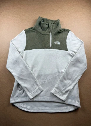 Polaire The North Face Polartec Blanc & Vert Kaki / Taille M femmes / Y2K25, brand: The North Face, condition: Very good, size: M / 38 / 10, €22.99, €24.84 includes Buyer Protection Pro