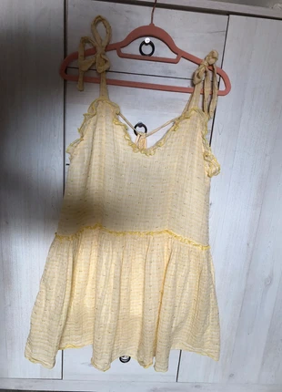 Robe jaune Navy Paris T1, marca: Navy Paris, estado: Novo sem etiquetas, tamanho: S / 36 / 8, €35.00, €37.45 inclui Proteção do Comprador