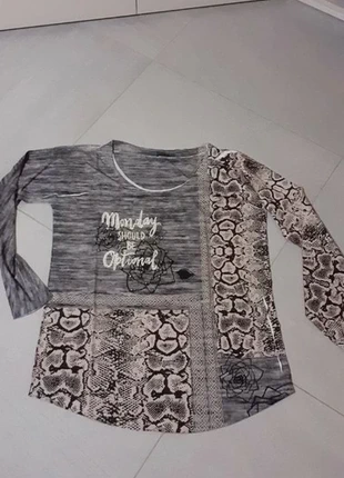 T-shirt maniche lunghe Facit, merk: FACIT, staat: Nieuw zonder prijskaartje, maat: M / 38 / 10, € 3,00, € 3,85 inclusief Kopersbescherming