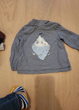 Sous pull de Noël , marque: Sergent Major, état: Très bon état, taille: 12-18 mois / 80 cm, 2,00 €, 2,80 € Protection acheteurs incluse