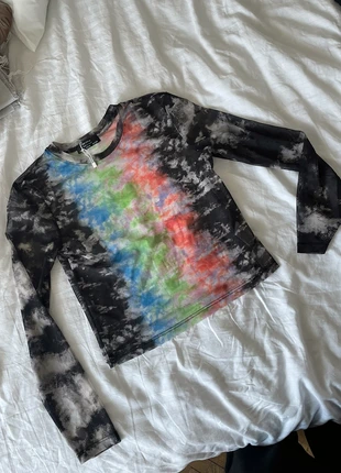 Y2k Bershka mesh top colourful, brand: Bershka, condizioni: Nuovo senza cartellino, taglia: M / IT 42 / EU 38, €3.00, €3.85 include la Protezione acquisti