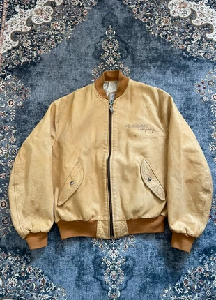 Blouson Teddy Kudsak company vintage - cuir véritable, marque: Kudsak, état: Satisfaisant, taille: L, 59,90 €, 63,60 € Protection acheteurs (Pro) incluse