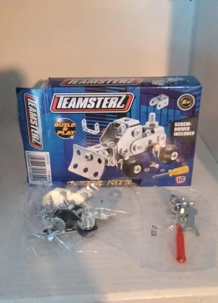 Teamsterz metalen auto truck bouw set DIY jongens, marque: Teamsterz, état: Très bon état, taille: Taille unique, 1,00 €, 1,75 € Protection acheteurs incluse
