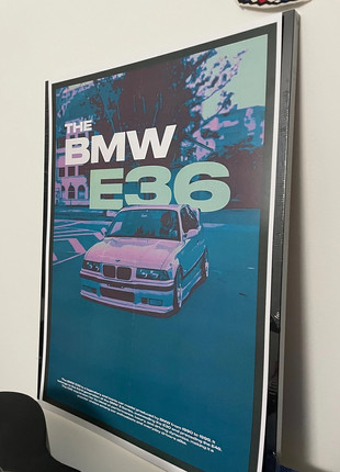 Obrázek k inzerátu: BMW e36 album poster cars