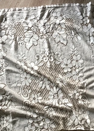 Nappe en dentelle et broderie vintage 70's, brand: Vintage, condition: Very good, €8.00, €9.10 includes Buyer Protection Pro