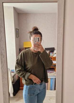 Pull vert fin Zara - Taille S, brand: Zara, condition: Satisfactory, size: S / 36 / 8, €3.00, €3.85 includes Buyer Protection