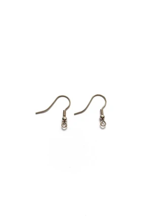 Lot de crochets d'oreilles boule en acier inox argenté 20 mm x10 paires - SBOCR-16, estado: Novo com etiquetas, €1.50, €2.28 inclui Proteção do Comprador Pro