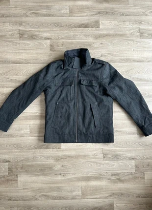 Veste grise , intérieur rouge à carreau quechua avec capuche détachable | taille : L, brand: Quechua, condizioni: Ottime, taglia: L, €9.90, €11.10 include la Protezione acquisti