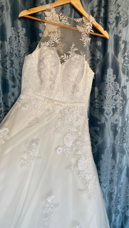 Vinted robe top de mariée