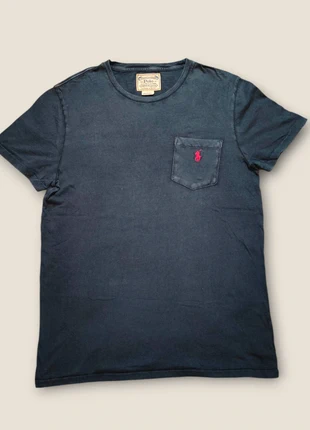 T-shirt Ralph Lauren Homme – Noir délavé, style vintage, merk: Ralph Lauren, staat: Heel goed, maat: M, € 10,90, € 12,15 inclusief Kopersbescherming