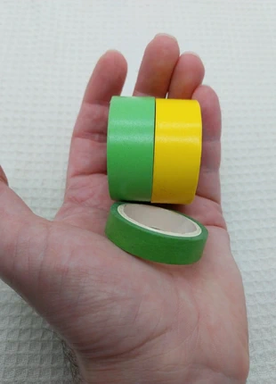 Masking tape unie ruban papier washitape scrapbooking - 3pcs S0075, marque: Mercerie Syllikan, état: Très bon état, 2,45 €, 3,27 € Protection acheteurs (Pro) incluse