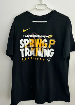 T-shirt Noir Homme Nike MLB Spring Training 2022 Pirates Bradenton FL Taille L, merk: Nike, staat: Heel goed, maat: L, € 12,00, € 13,30 inclusief Kopersbescherming