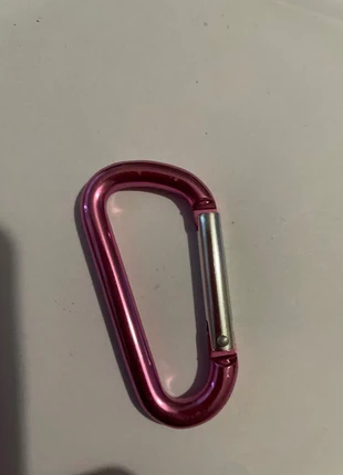 60mm karabiner. Pink, condition: New without tags, £1.99, £2.79 includes Buyer Protection Pro