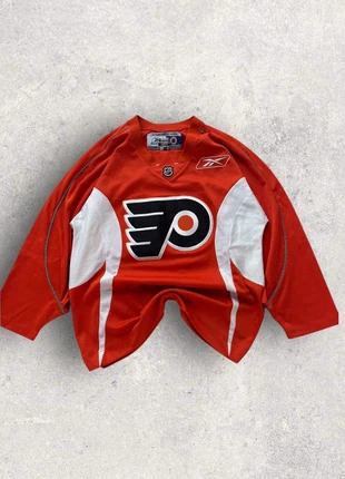 Maillot NHL by Starter vintage Philadelphia Flyers en très bon état, marke: Starter, zustand: Sehr gut, größe: M, 45,00 €, 47,95 € inklusive Vinted-Käuferschutz