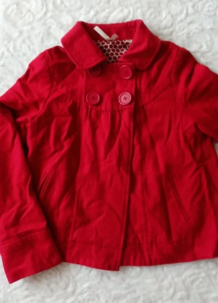 Manteau rouge fille 10 ans, brand: Okaïdi, condition: Very good, size: 10 years / 140 cm, €10.00, €11.20 includes Buyer Protection Pro
