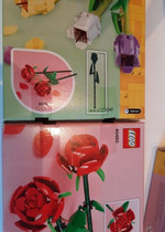 LEGO FLOWERS 40460 + 40461 Rose e tulipani rossi Set festa della mamma EUR  40,85 - PicClick IT