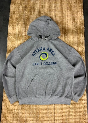 Sweat à Capuche Gris Universitaire Ottawa Area Early College Vintage Taille L, brand: Vintage Dressing, condition: Very good, size: L, €15.00, €16.45 includes Buyer Protection Pro