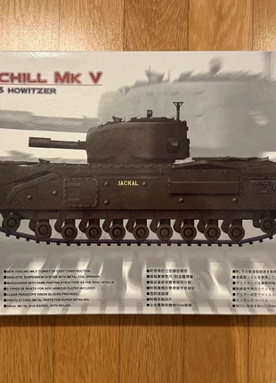 AFV Club AF35155 - Churchill Mk V 95mm/L23 Howitzer 1:35, marque: AFV club, état: Neuf avec étiquette, 45,00 €, 47,95 € Protection acheteurs incluse