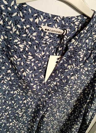Blouse Camaïeu neuve bleue à motif M, brand: Camaïeu, condition: Very good, size: M / 38 / 10, €22.00, €23.80 includes Buyer Protection