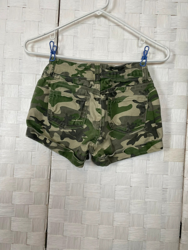 Camo Short Shorts 2