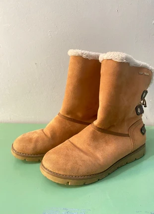 Stivaletto Ankle Boot Camel Tom Tailor, marke: Vintage Dressing, zustand: Sehr gut, größe: 40, 30,00 €, 32,20 € inklusive Vinted-Käuferschutz