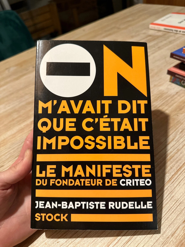 On m’avait dit que c’était impossible 1