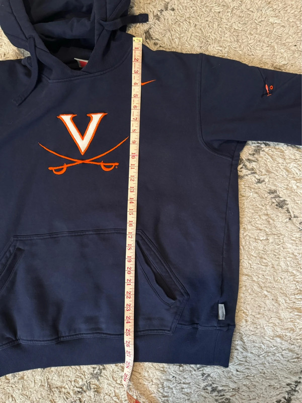 Vintage 00’s Nike University of Virginia (UVA) Nike Team Apparel Hoodie 4