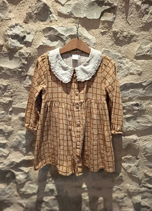 Robe boutonnée à col automne, marque: LC Waikiki, état: Très bon état, taille: 3 ans / 98 cm, 6,00 €, 7,00 € Protection acheteurs incluse