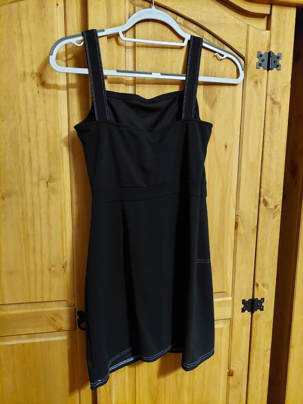 Black denim clearance dress primark