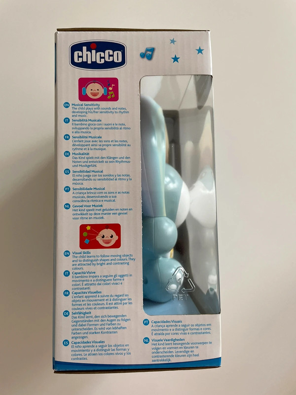 Chicco Rainbow Bear Proiettore Musicale, Luce No…