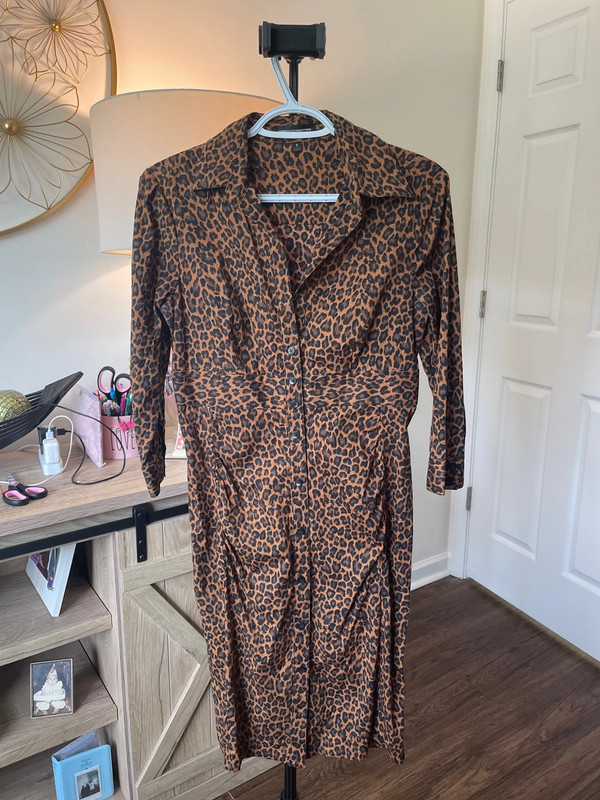 Express Leopard Dress 1