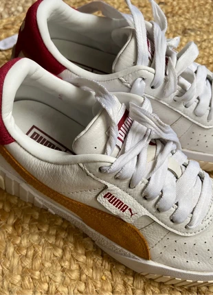 Puma Carina blanche bordeaux et moutarde, brand: Puma, condizioni: Ottime, taglia: 36, €25.00, €26.95 include la Protezione acquisti Pro