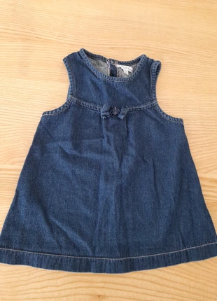 Robe en jean t 12mois, merk: Kitchoun, staat: Heel goed, maat: 9-12 maanden / 74 cm, € 1,00, € 1,75 inclusief Kopersbescherming