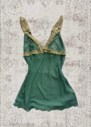 Top a rete scollo a v pizzo mesh merletti vintage y2k merletti, marke: COQUETTE, zustand: Sehr gut, größe: XS / 34 / 6, 20,00 €, 21,70 € inklusive Vinted-Käuferschutz