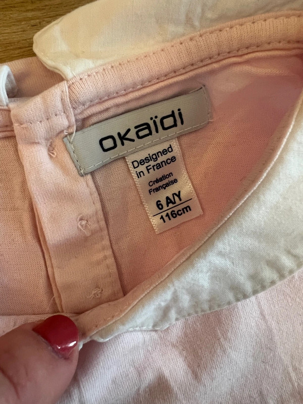 Vend lot de 8 vêtements automne hiver okaidi très bon état fille 6 ans - photo numéro 4