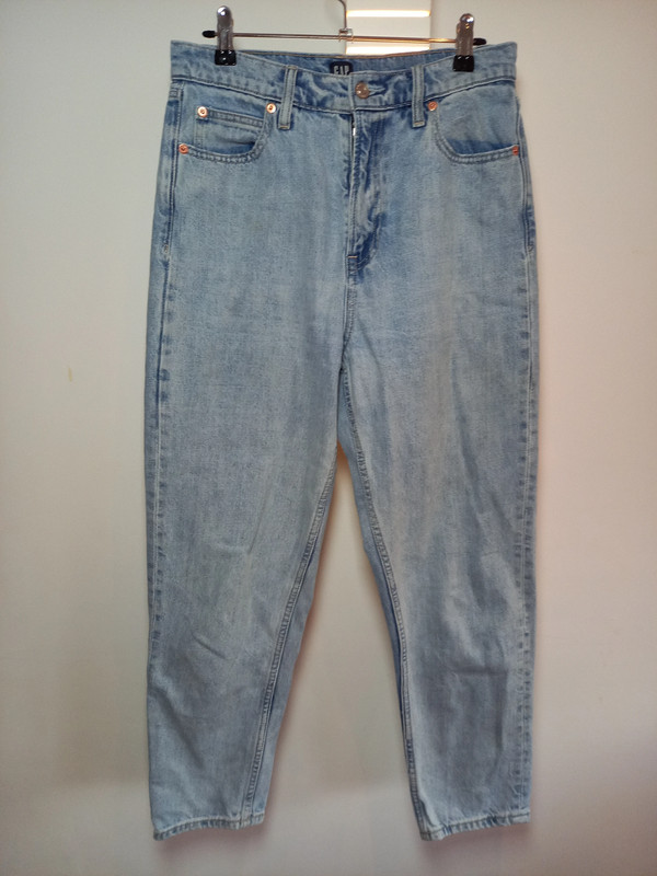 Washed Blue Denim Classic GAP Jeans | Vinted