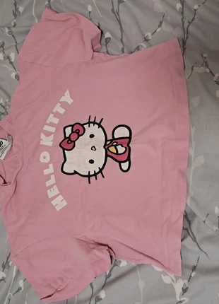 Sanrio Hello Kitty Cropped T-Shirt, brand: Sanrio, condition: Very good, size: XS / 6, £2.00, £2.80 includes Buyer Protection
