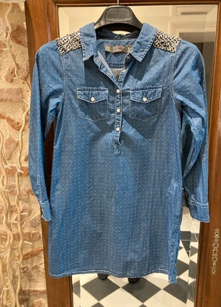 Robe en jean, marke: Orchestra, zustand: Sehr gut, größe: 10 Jahre / 140, 2,00 €, 2,80 € inklusive Vinted-Käuferschutz