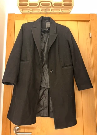 Abrigo negro Primark, marque: Primark, état: Satisfaisant, taille: M / 38 / 10, 3,00 €, 3,85 € Protection acheteurs incluse