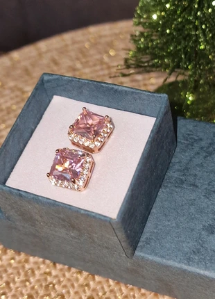 Boucles d'oreilles incrustées cristaux, marke: swarovski elements, zustand: Sehr gut, 14,77 €, 16,21 € inklusive Vinted-Käuferschutz