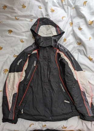 Black, white and orange ski jacket, brand: Icepeak, condition: Good, size: S / UK 8-10, £12.00, £13.30 includes Buyer Protection