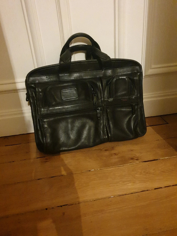 Sac en cuir porte documents Tumi T pass pour ordinateur Vinted