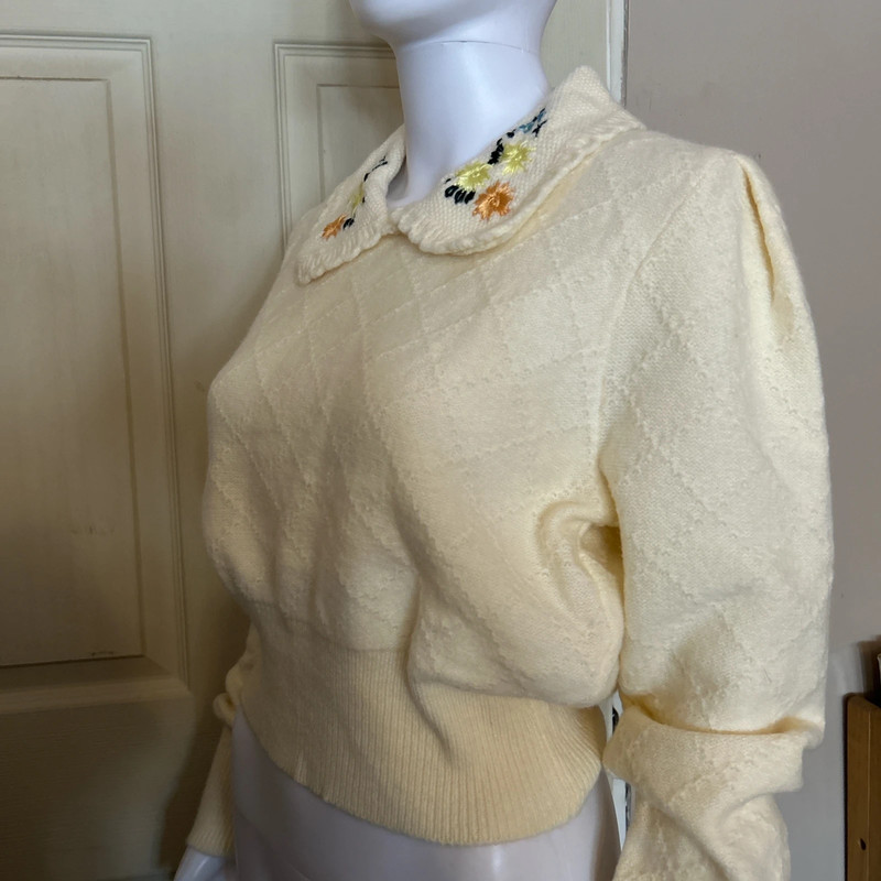 Embroidered Cottage Sweater 4