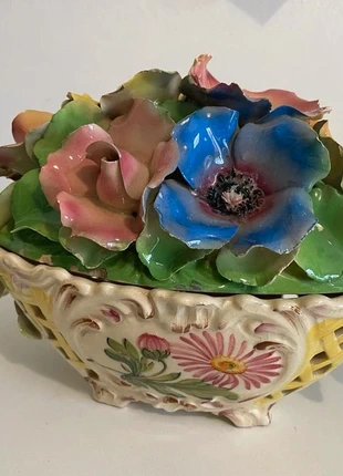 Vaso in ceramica nigelle italia( raro) anni 50, brand: Top Vintage, condizioni: Buone, €40.00, €42.70 include la Protezione acquisti