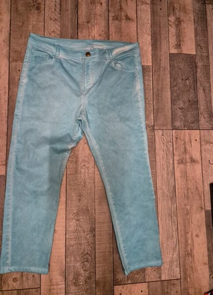 Jeans 3/4 turquoise clair, brand: M&S Mode, condition: Very good, size: XXXL / 46 / 18, €8.00, €9.10 includes Buyer Protection